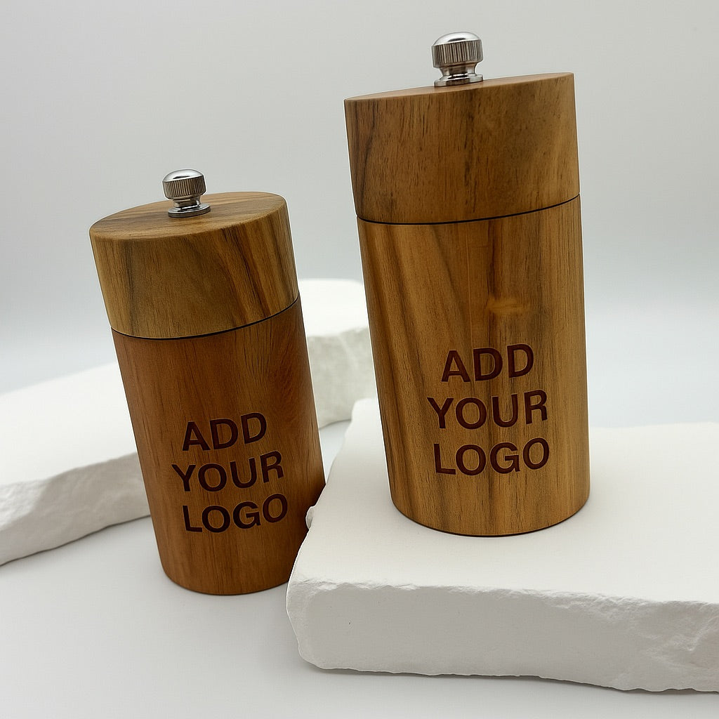 Personalised Salt and Pepper Grinder – Modern Kitchen Essential